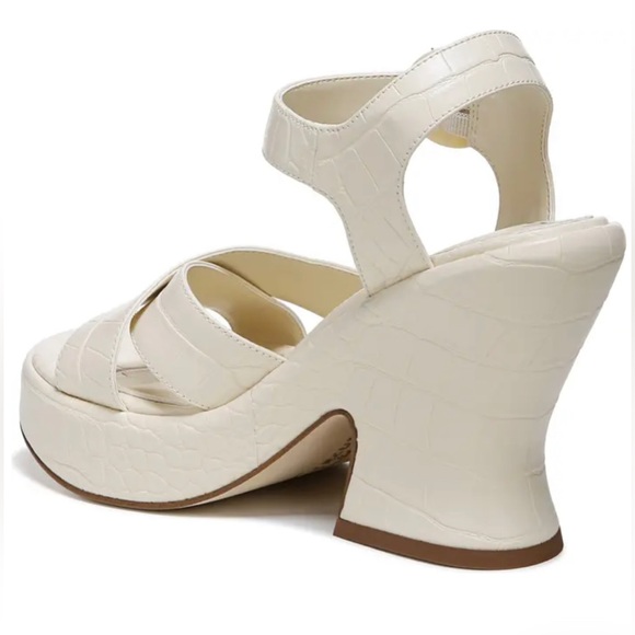 CIRCUS 🆕 NY by SAM EDELMAN Peony Platform Sandal Modern Ivory. NIB. Size 9. - Picture 3 of 10